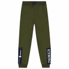 Boys Khaki Logo Joggers, 1, hi-res