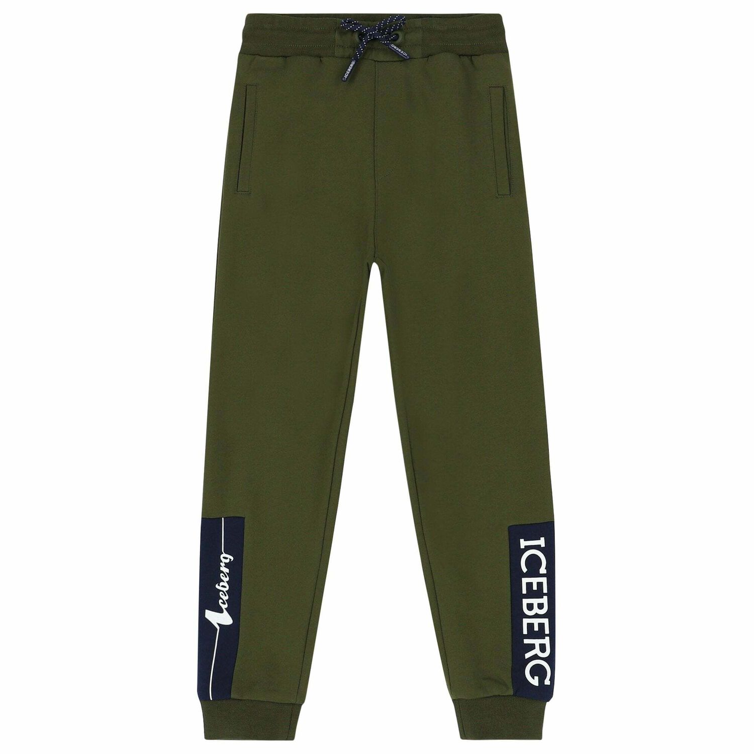 Boys Khaki Logo Joggers, 1, hi-res image number null