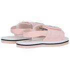 Girls Pink & White Ikonik Choupette Sandals, 2, hi-res