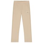 Boys Beige Logo Joggers, 1, hi-res