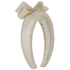 طوق شعر بنات باللون الذهبي , 1, hi-res