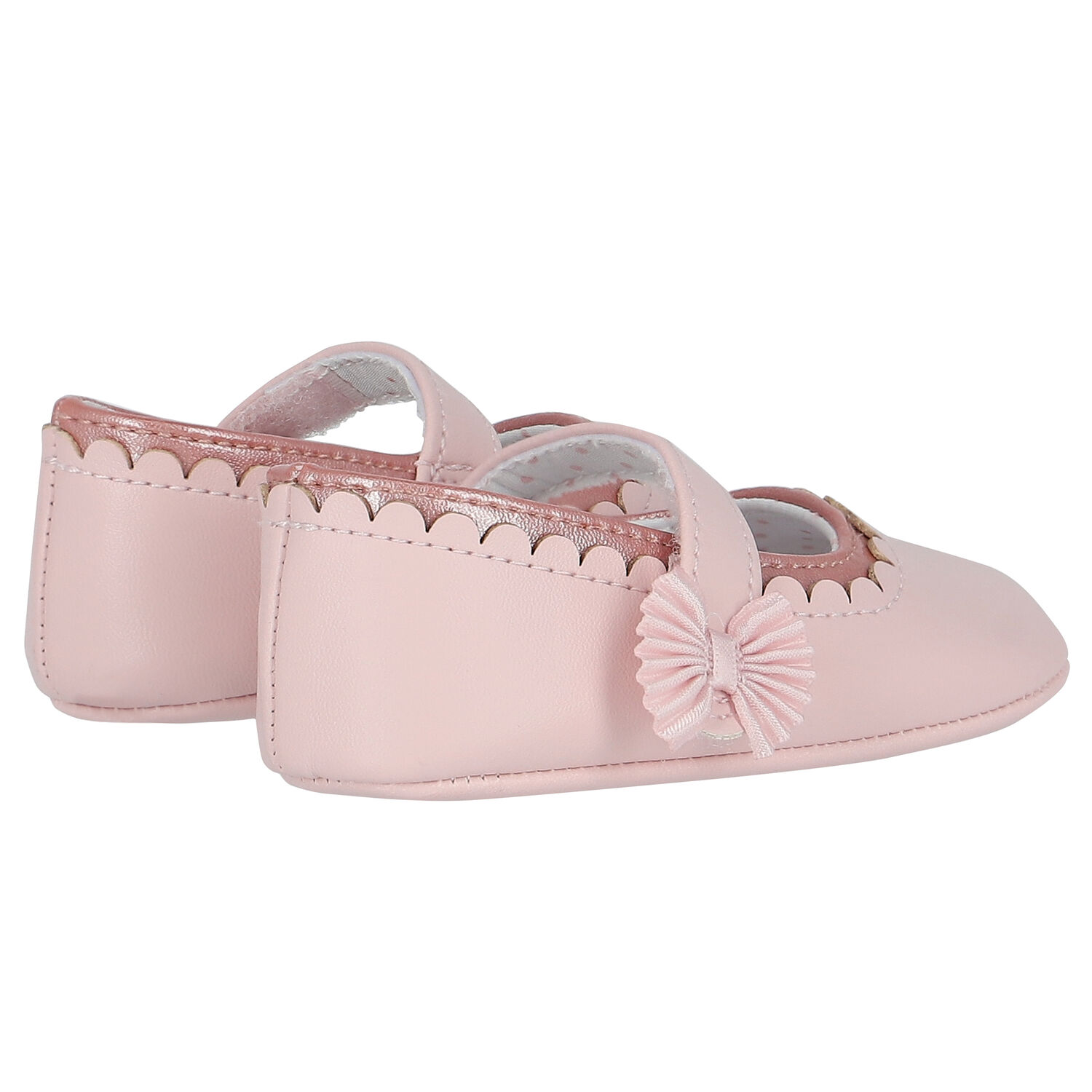 Baby Girls Pink Pre-Walker Mary Jane Shoes, 1, hi-res image number null