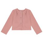 طقم تنورة بنات باللون العاجي و الوردي, 1, hi-res