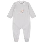 White & Grey Babygrows ( 2-Pack ), 1, hi-res