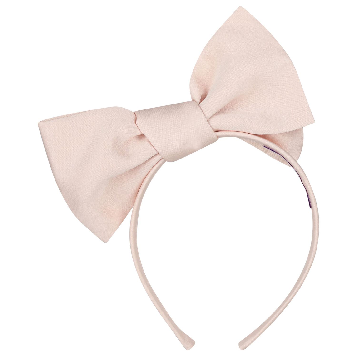 Girls Pink Bow Headband, 2, hi-res