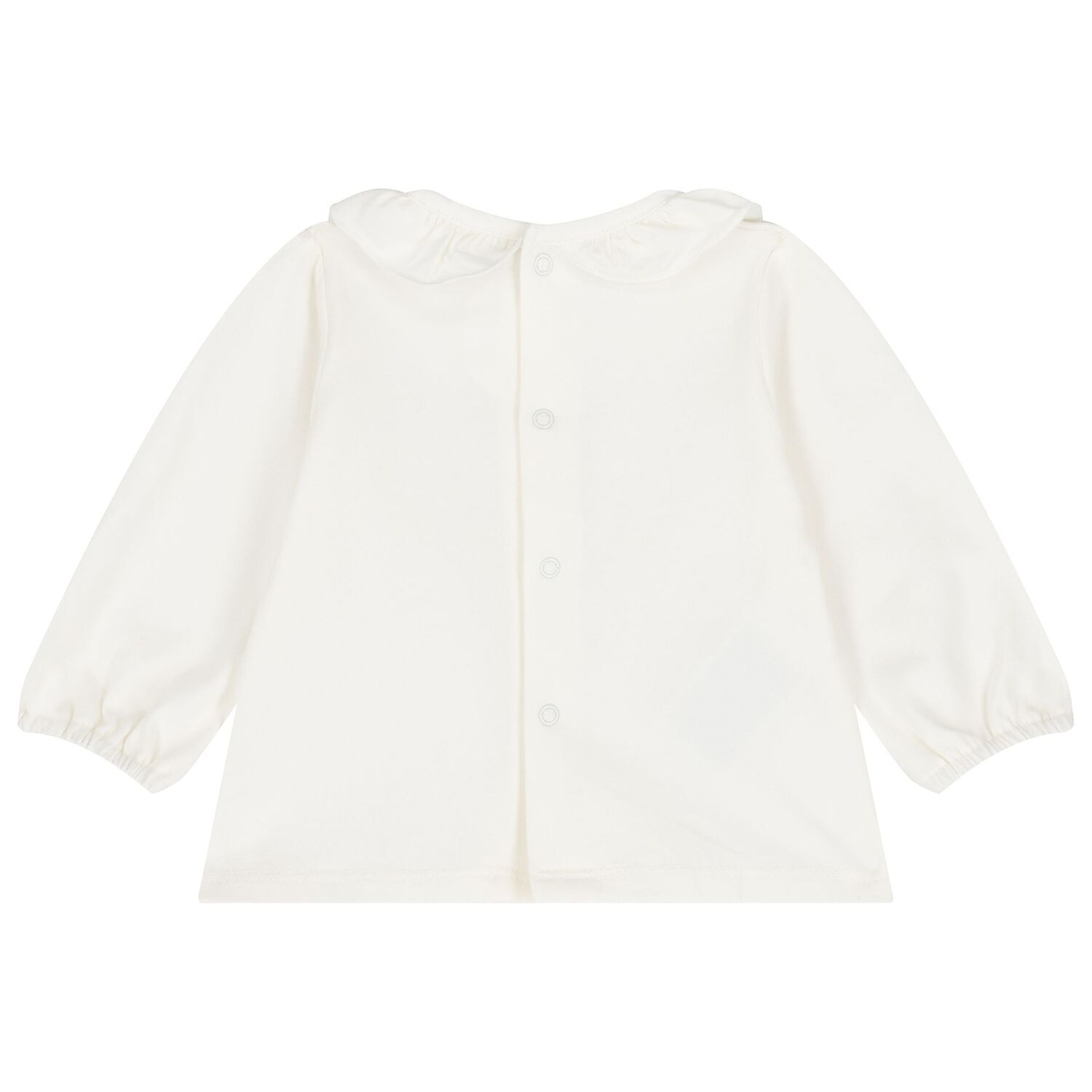 Baby Girls White & Pink Dungaree Gift Set, 1, hi-res