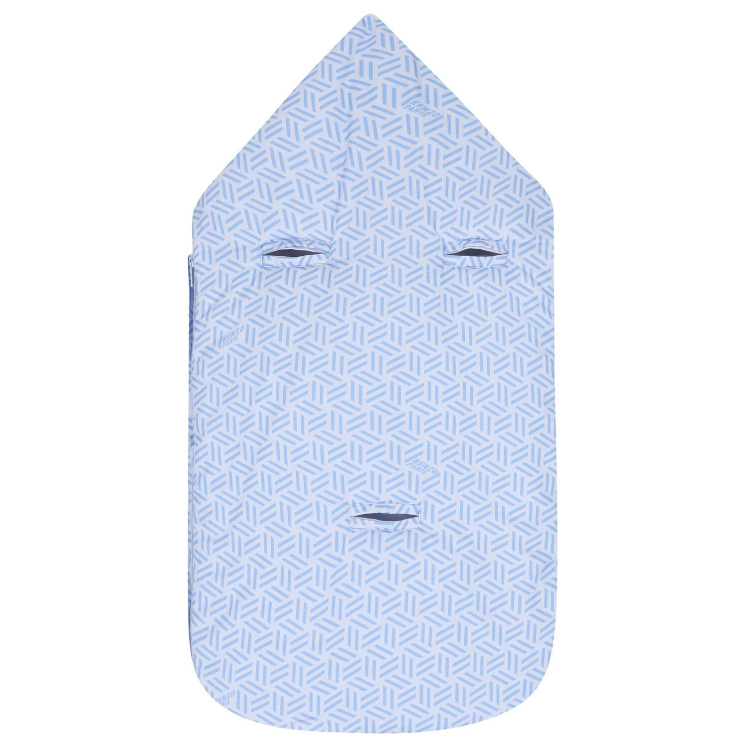 مدس اولاد قابل للعكس بطبعه شكل هندسي باللون الازرق , 2, hi-res