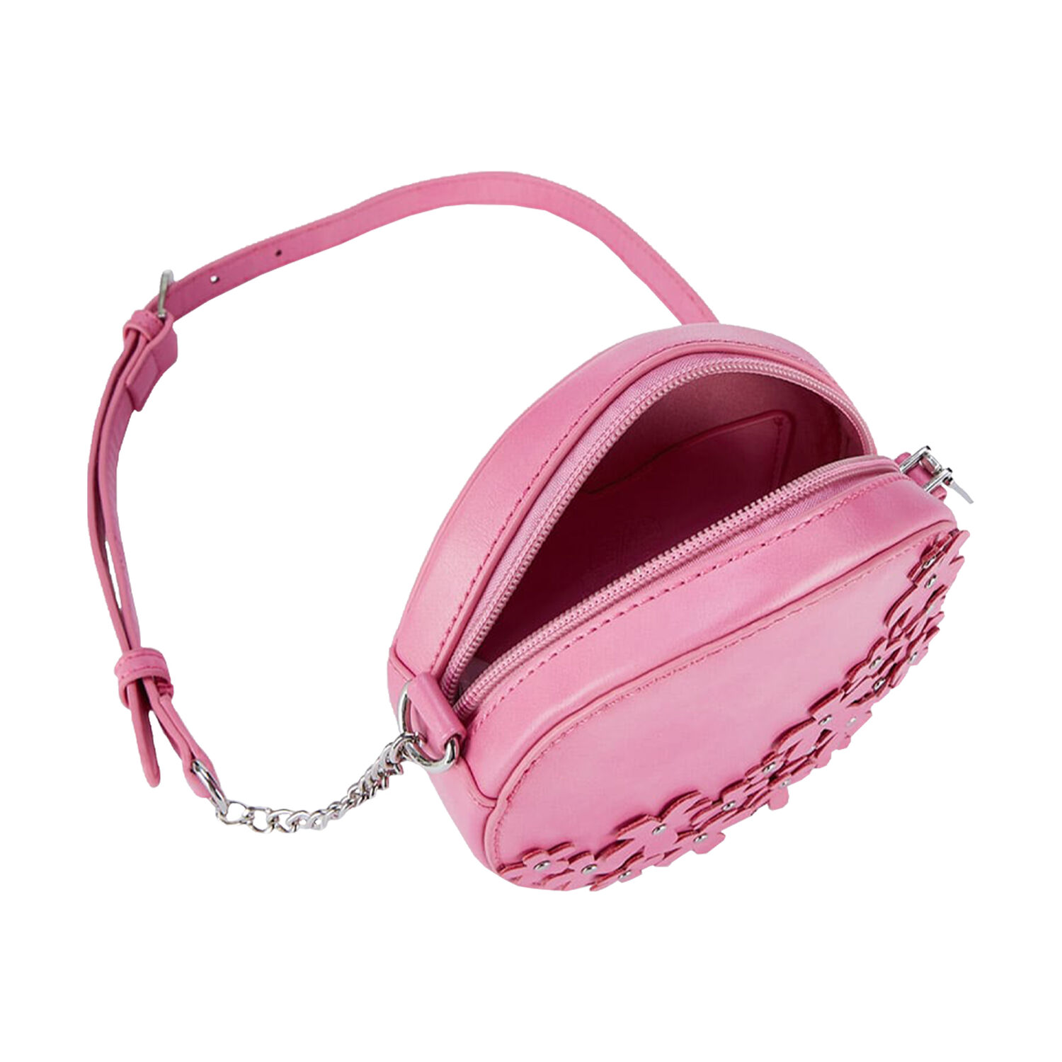 Girls Yellow Flower Shoulder Bag, 3, hi-res