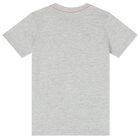 Boys Grey Logo T-Shirt, 2, hi-res