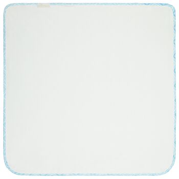 بطانية أطفال متعرجة باللون زرقاء للأولاد 