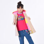 تيشيرت بنات باللون الزهرى, 2, hi-res