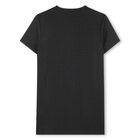 فستان بناتي أسود مرصع بأحجار الراين, 1, hi-res