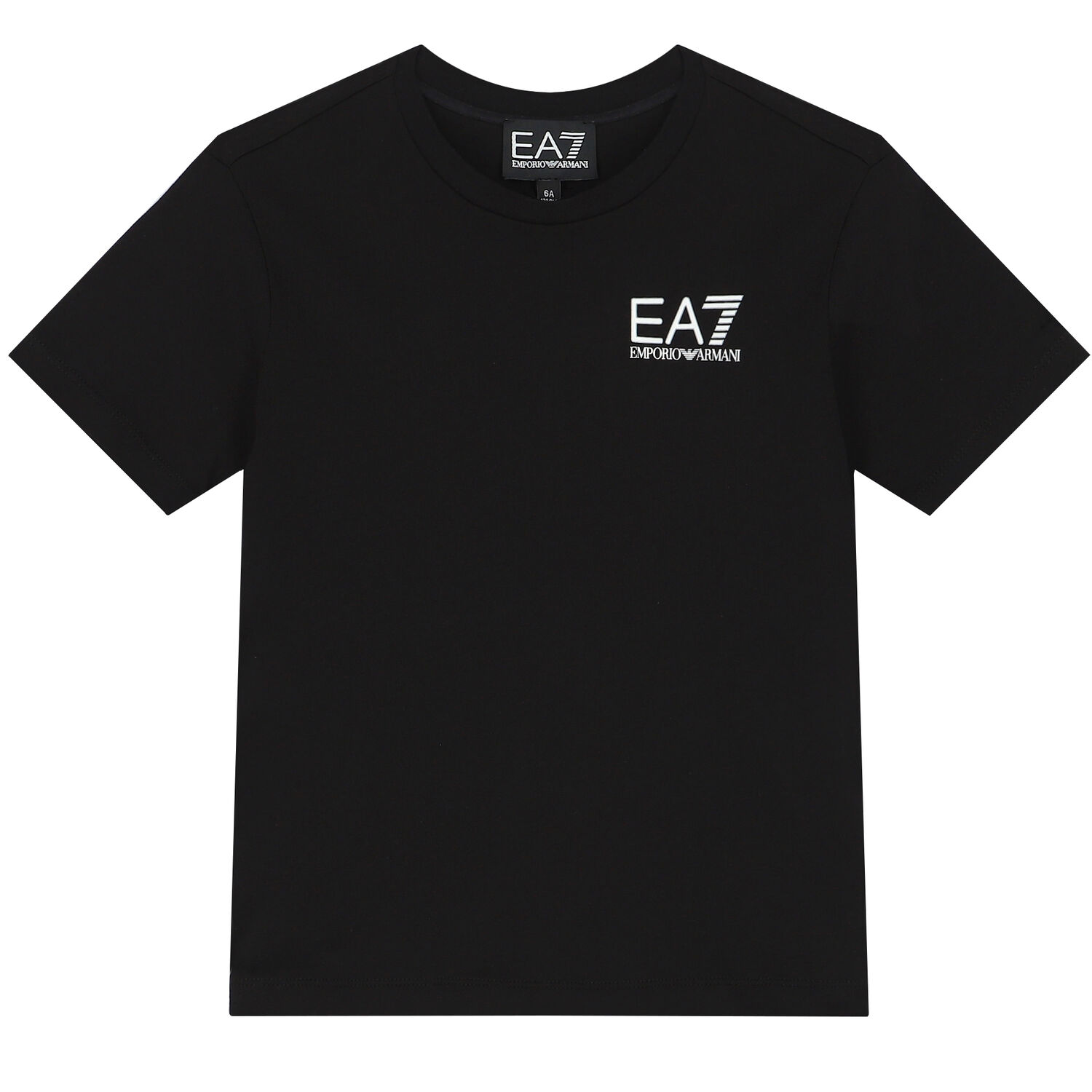 تيشيرت بالشعار باللون الأسود للأولاد, 2, hi-res