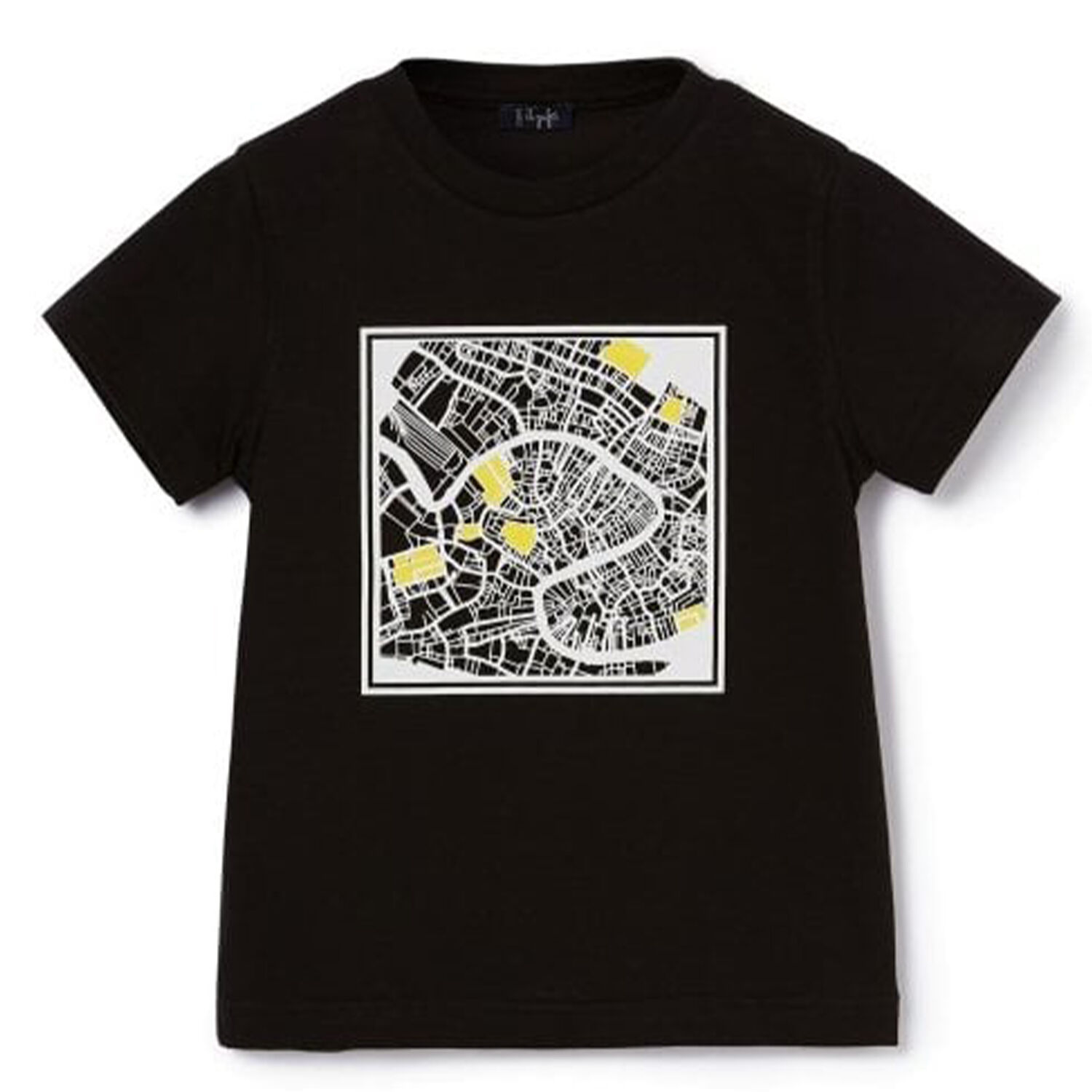 تيشيرت باللون الاسود للاولاد, 1, hi-res