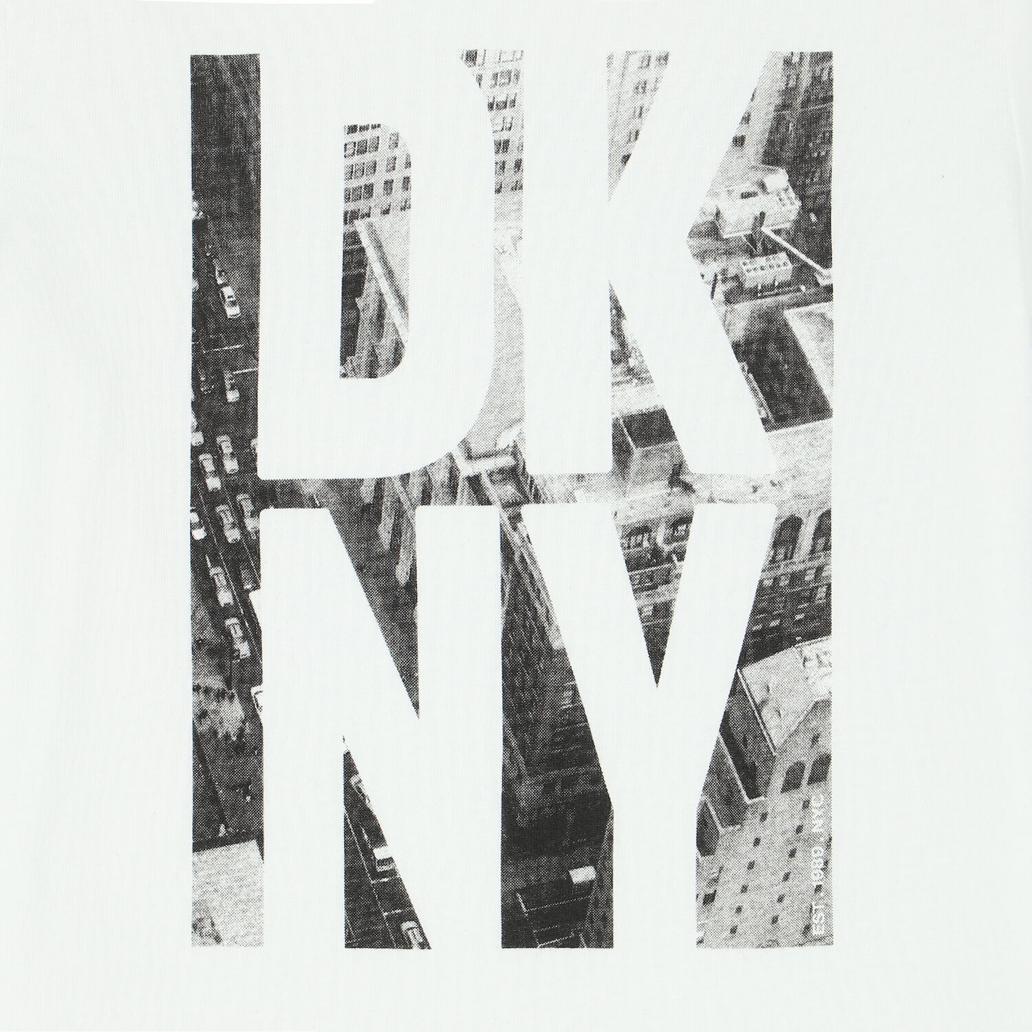 تيشيرت بالشعار باللون الابيض للاولاد , 1, hi-res