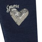Baby Girls Pink & Navy Blue Heart Leggings Set, 1, hi-res