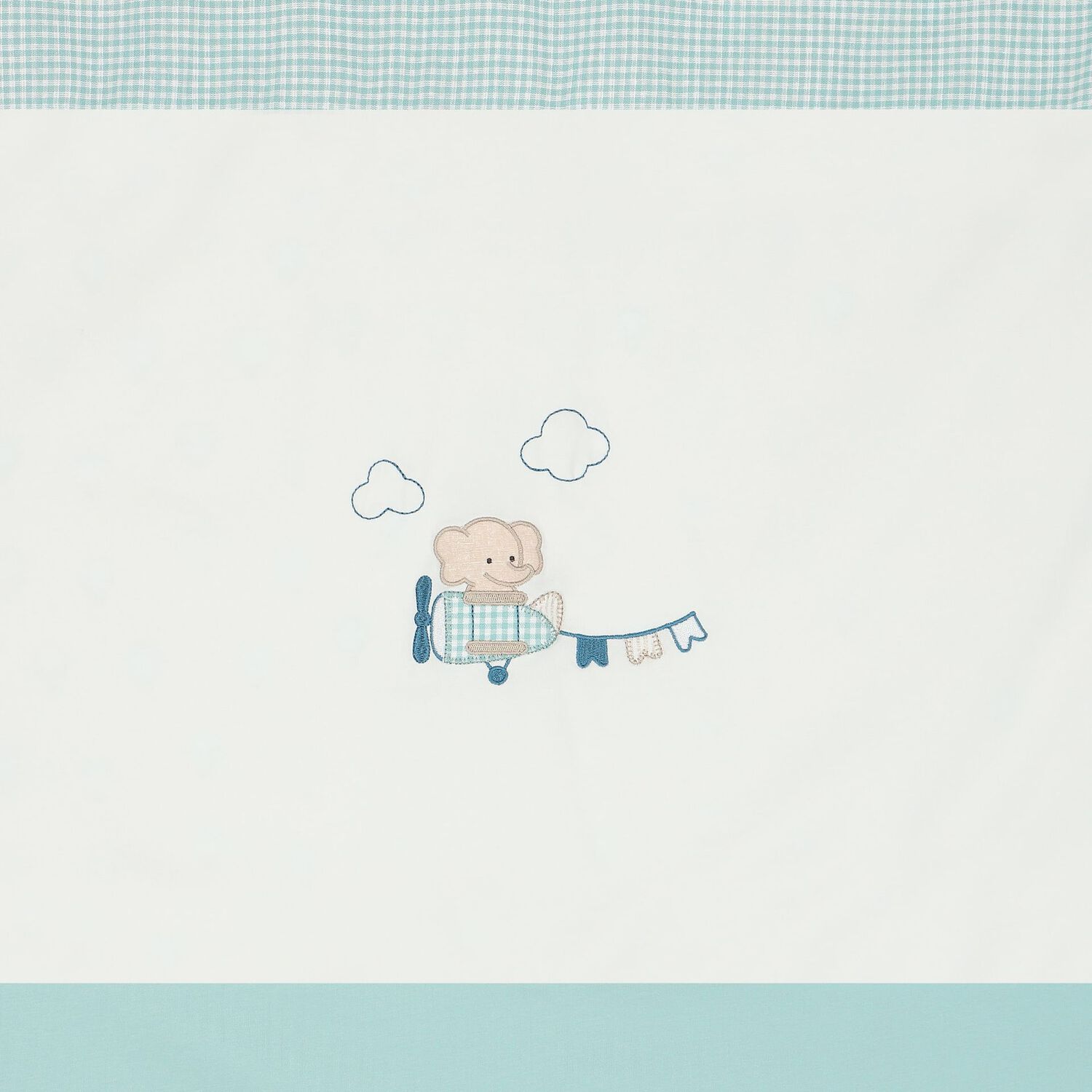 بطانية أولاد باللون الأبيض والأزرق الأكوا, 1, hi-res image number null