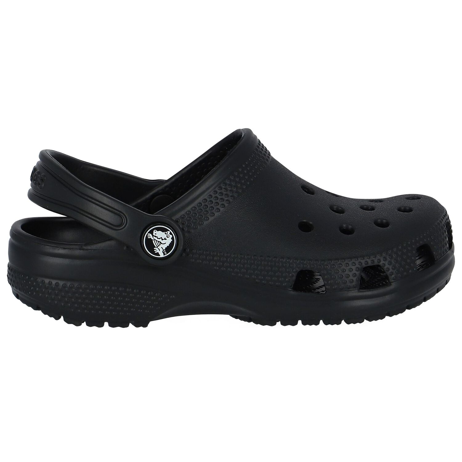 Black Classic Clogs Sandals, 3, hi-res