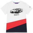 Boys White Logo T-Shirt, 1, hi-res