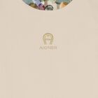 فستان بنات بالشعار باللون البيج, 1, hi-res