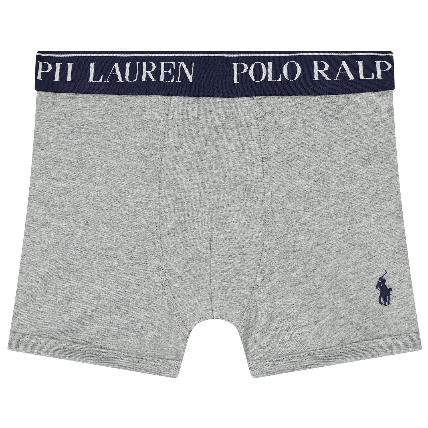 Boys Grey & Black Logo Boxer Shorts ( 5-Pack ), 1, hi-res