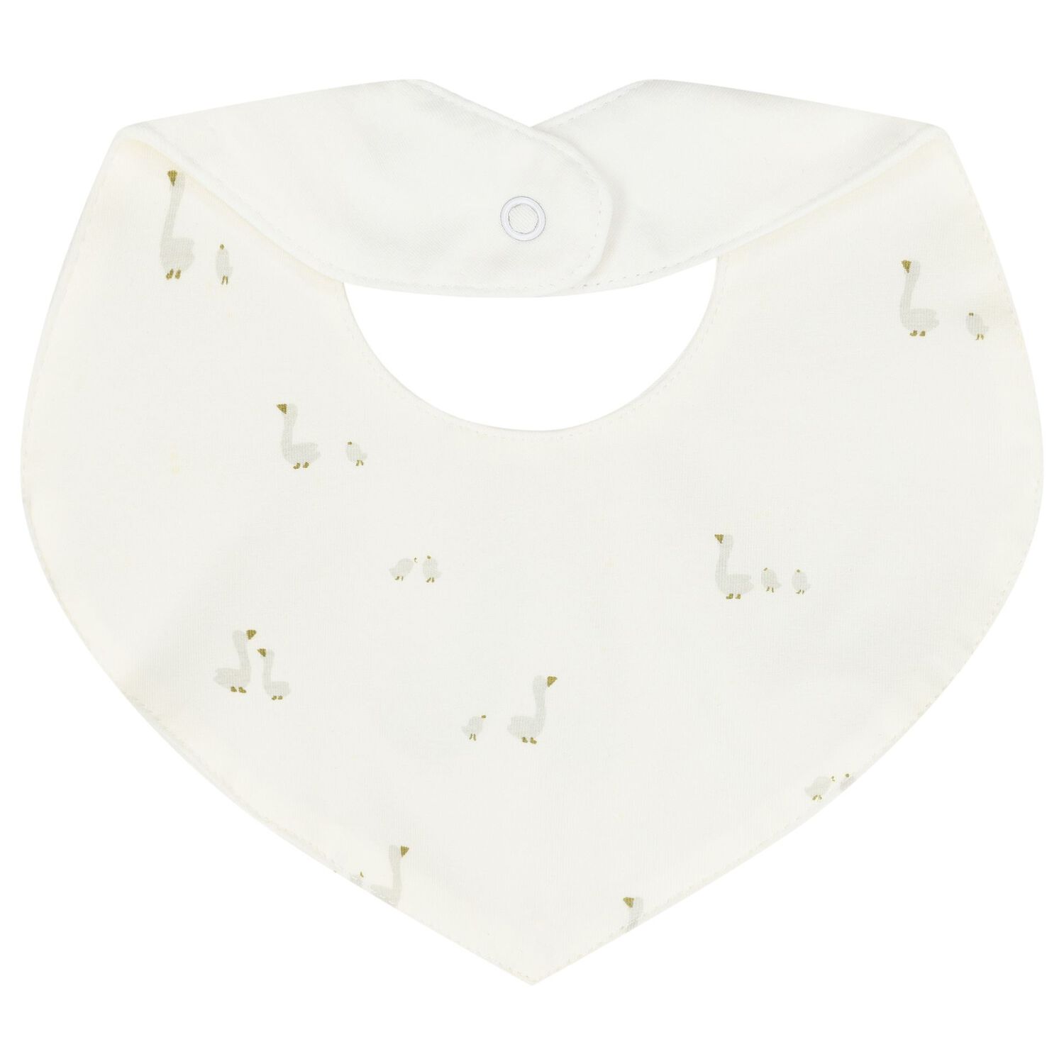 White Baby Romper, Bib & Socks Set, 1, hi-res