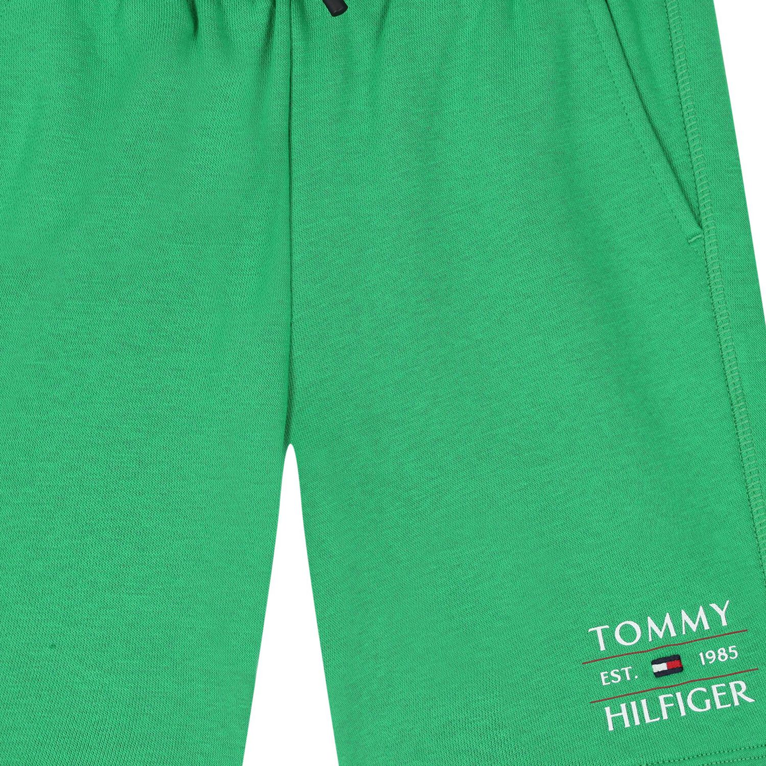 Boys Green Logo Shorts, 3, hi-res image number null