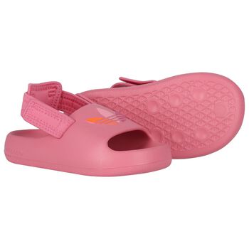 Girls Pink Adifom Adilette C Sliders