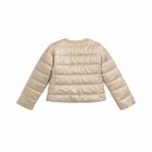 Girls Gold Puffer Jacket, 1, hi-res