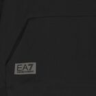 Boys Black Logo Hooded Top, 1, hi-res