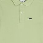 Boys Green Logo Polo Shirt, 8, hi-res
