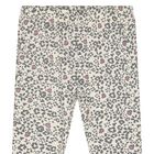 Baby Girls Ivory & Black Heart Leggings, 1, hi-res