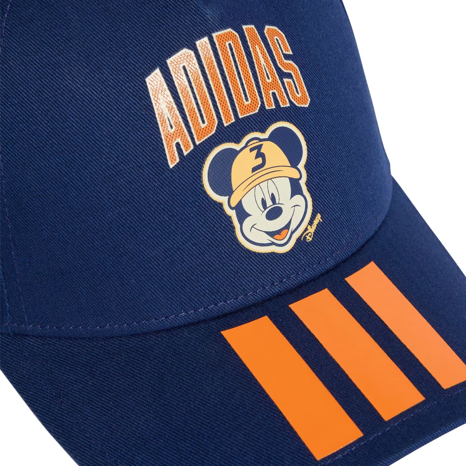 Boys Navy Blue Disney Logo Cap, 1, hi-res