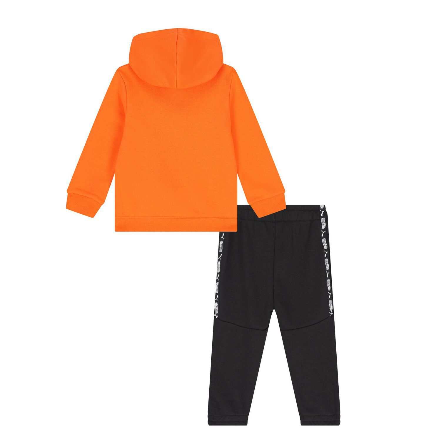 Younger Boys Orange & Black Hot Wheels Tracksuit, 1, hi-res