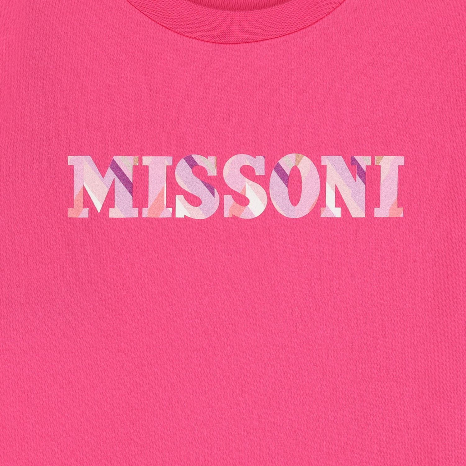 Girls Pink Logo T-Shirt , 2, hi-res