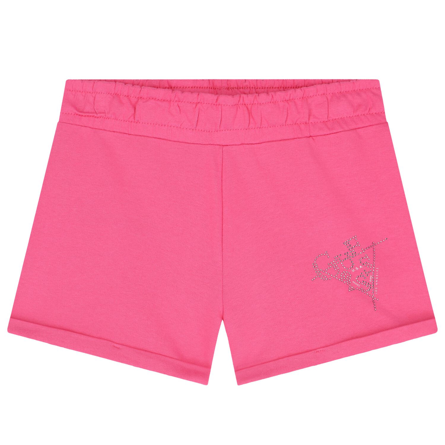 Girls Pink Shorts, 2, hi-res
