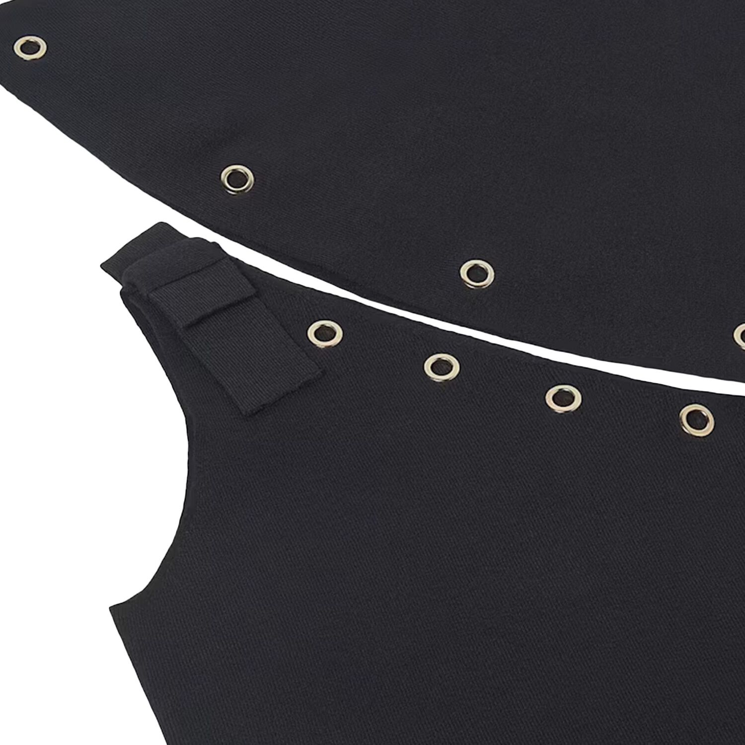 Girls Black Skirt Set, 2, hi-res