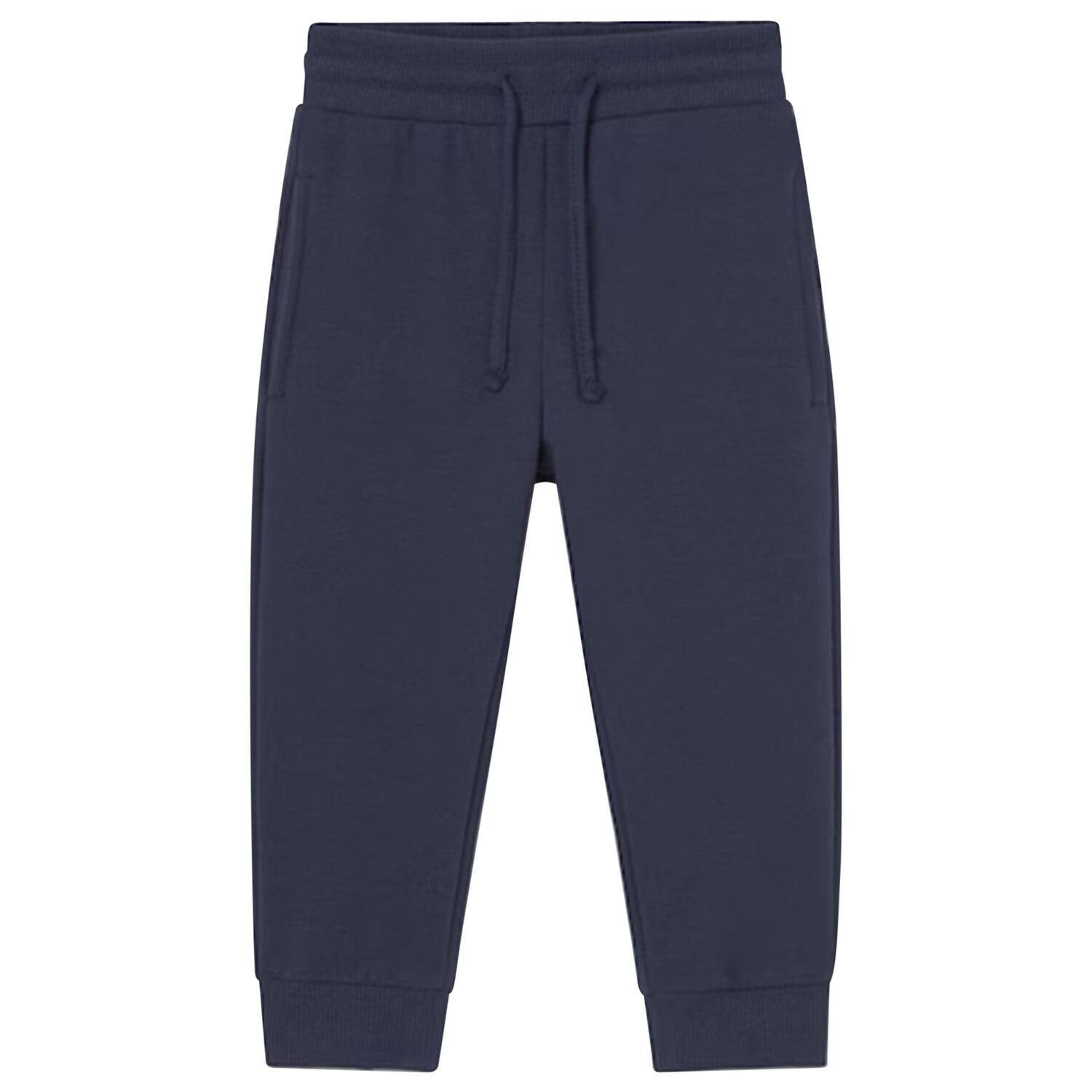 Younger Boys Navy Blue Joggers, 1, hi-res