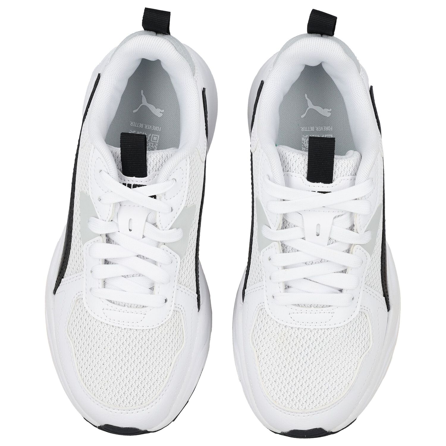 White & Black Trinity Lite Trainers, 1, hi-res image number null