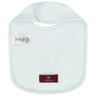 Baby Boys Blue Logo Bib, 2, hi-res