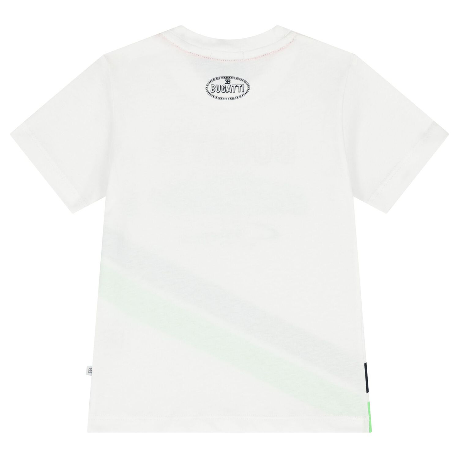 Younger Boys White Logo T-Shirt, 1, hi-res image number null