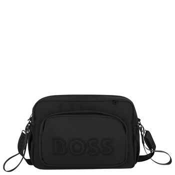 Black Logo Red Panda Baby Changing Bag ( 35cm )