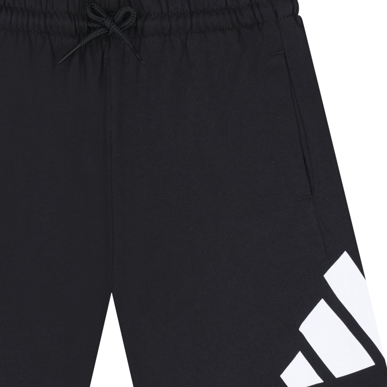 Black Logo Shorts, 1, hi-res