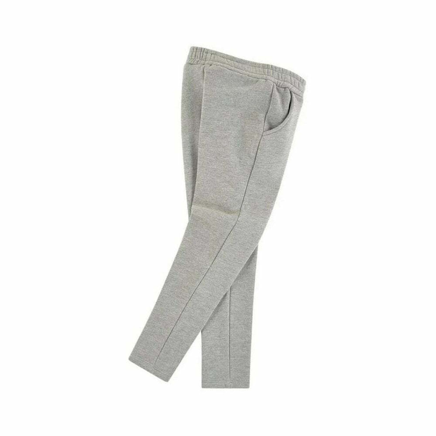 Girls Grey Jersey  Joggers, 1, hi-res