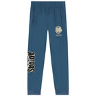Blue Logo Joggers, 1, hi-res
