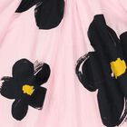 Girls Pink Daisy Dress, 1, hi-res