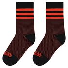 Black & Grey Star Wars Logo Socks ( 3-Pack ), 1, hi-res