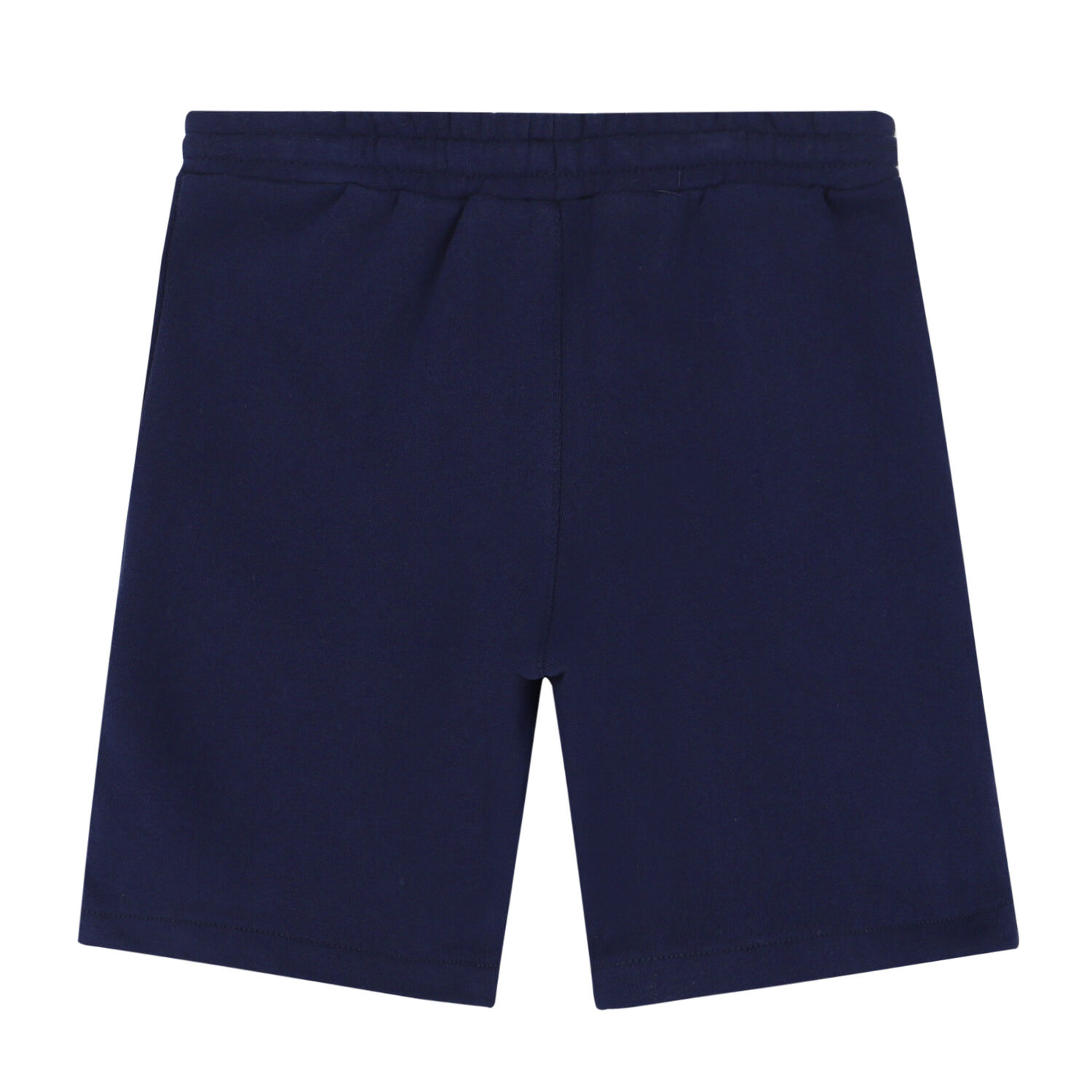 Boys Navy Logo Shorts, 5, hi-res