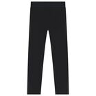 ليجينز بنات بالشعار باللون الاسود , 1, hi-res