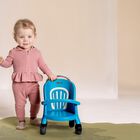 بدلة بنات بيبي رياضية بالشعار باللون الوردي, 1, hi-res